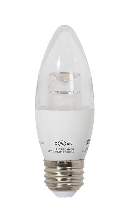 Clear 60w Equivalent E26 Led Dimmable B13 Bulb 47325 Antique Lamp