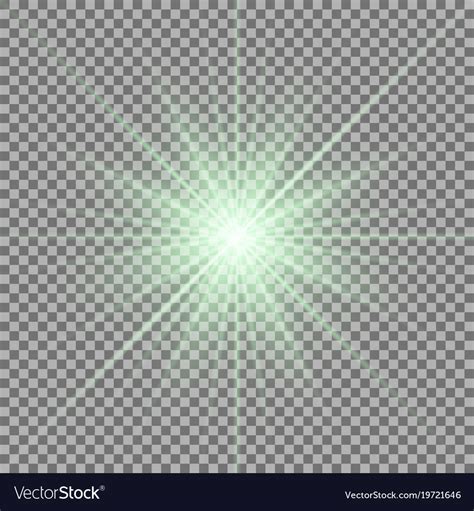 Shining Star On Transparent Background Royalty Free Vector