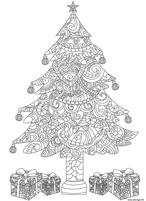 Coloriage Noel Adulte Ã Imprimer