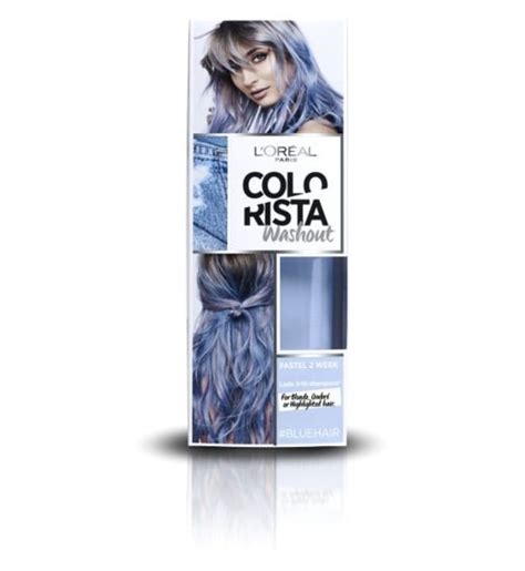 Well, i'm here to tell you that washing your hair less is totally possible! Hair Colour || Colorista Washout- Blue Hair (for blonde ...
