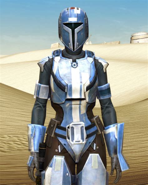 Mandalorian Hunter Armor Set Preview From Star Wars The Old Republic