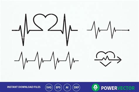 Heartbeat SVG. Heartbeat Dxf. Heartbeat Cricut. Heartbeat Love Svg