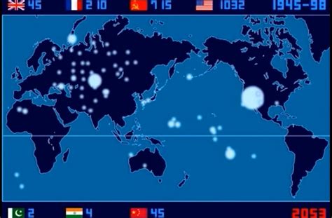Anthropology Of Accord Map On Monday Nations With Nuclear Weapons And
