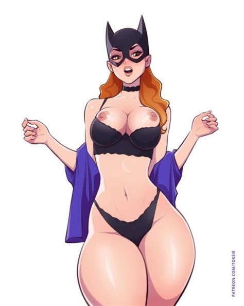 Batgirl Showing Off Her Big Hero Tits Toksie DC Comics Batman