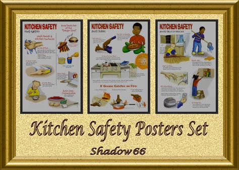 We work hard to ensure that your business operations are in full compliance with local laws and safety standards. shadow66's S66 - Kitchen Safety Posters Set