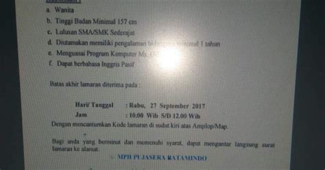 Sebagaimana diketahui bahwa layanan perbankan saat ini bri syariah membuka lowongan kerja terbaru dalam rangka mencari calon pegawai yang siap untuk bergabung sebagai karyawan bank. Lowongan Kerja PT. Epson Batam - Lowongan Kerja Batam 2021