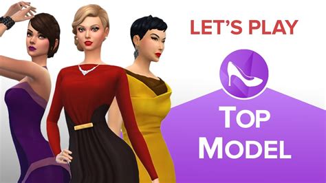 Lets Play The Sims 4 Top Model Part 2 First Runway Show Youtube
