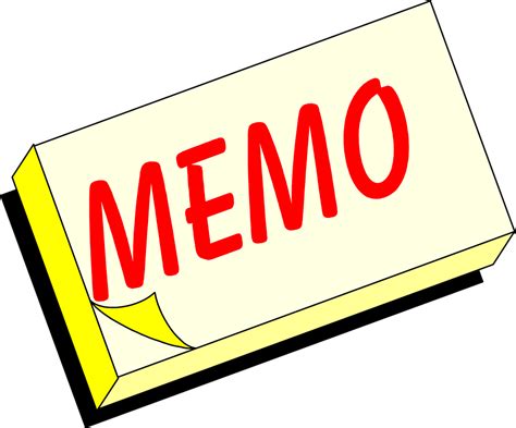 Memo Free Stock Photo Illustration Of A Yellow Memo Pad With Text