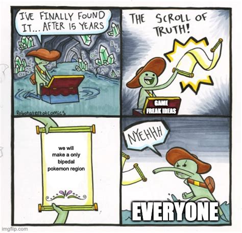 The Scroll Of Truth Meme Imgflip