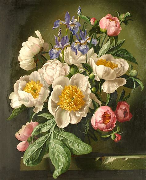 BOTANICAL ART AND ARTISTS Famous Artists Paintings Of Flowers