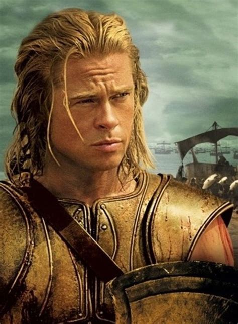 Парис украл прекрасную елену, жену царя спарты менелая. Brad Pitt in Troy | Movie/Music Lovers | Pinterest | Brad ...