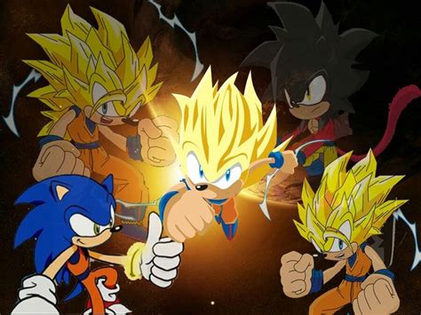 Sonic the hedgehog vs dragon ball z welcome to calobi productions! Dbz sonic | Dragon ball art, Sonic, Anime