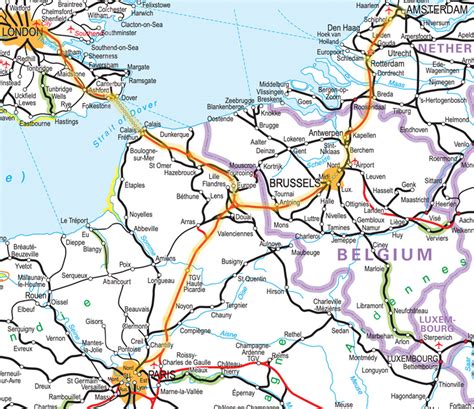 Chunnel Train Map Best Train 2018
