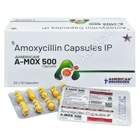 Buy A Mox 500 Mg Amoxicillin Capsule Uses Dosage Side Effects