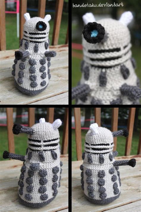 Oh How Adorable Is That Dalek Yarn Art Crochet