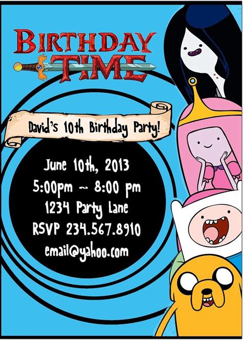 Adventure Time Party Supplies In 2021 Adventure Time Birthday Party
