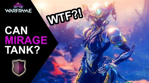 Warframe Mirage Prime Tank Build Experiment Solo Void MOT