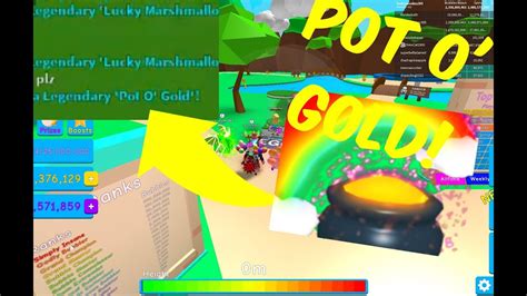 Pot O Gold Roblox Bubble Gum Sim