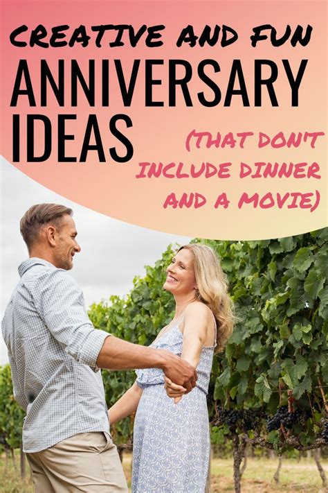 Anniversary gifts for your first year as a married couple definitely don't have to be sentimental. Creative anniversary ideas for romantic couples | Fun ...