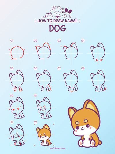How To Draw A Cute Dog Easy Step By Step Lesson For Everyone Easy