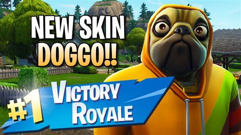 New Doggo Skin 11 Elims Fortnite Battle Royale Gameplay Youtube
