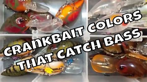 Proven Crankbait Colors That Catch Bass And New Tackle For 2018 Bass