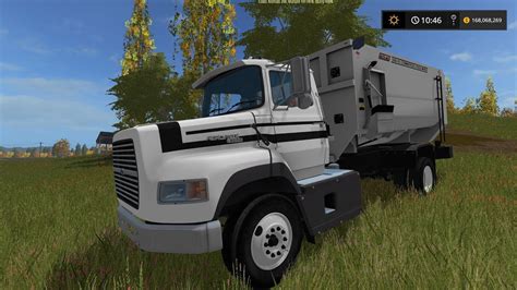 Farming Simulator 17 Ford Aeromax Feed Truck Mod Youtube