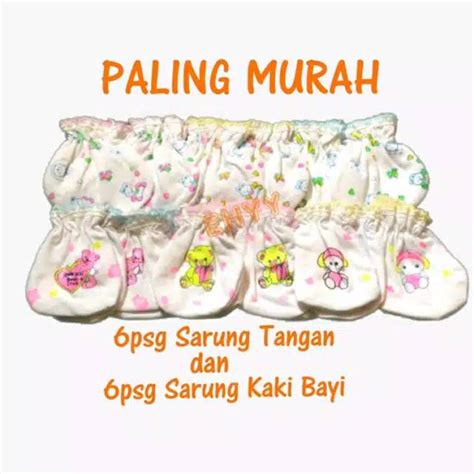 Jual 6psg Sarung Tangan Bayi And Sarung Kaki Bayi Renda Shopee Indonesia