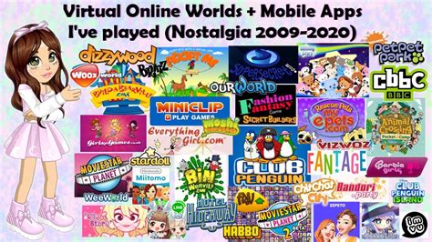 2000s Nostalgia Virtual Online Worlds Flash Game Websites Apps I