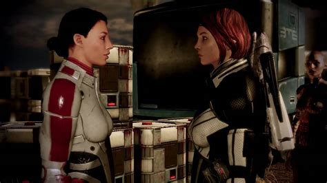 Mass Effect 2 Female Shepard And Ashley Two Years Too Long Youtube