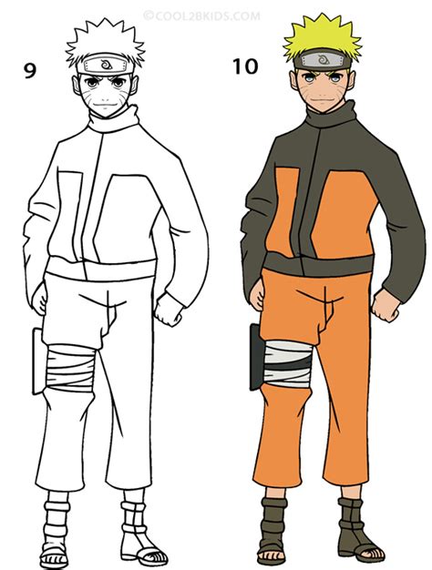 Naruto Drawing Full Body Zona Naruto