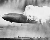 Images of Hydrogen Zeppelin Explosion