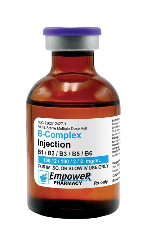 Vitamin b complex generik membutuhkan vitamin lain yang cukup untuk membuat fungsinya menjadi lebih baik. Extra Strong Vitamin B Complex - Mobile IV