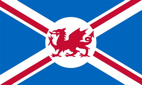Countries of the united kingdom: Flag for Celtic Union of Scotland/Ireland/Wales : CelticUnion