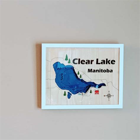 Finding a cheap apartment in clear lake. Clear Lake Manitoba Bathymetric Map 11" x 14" | Erlenmeyer ...