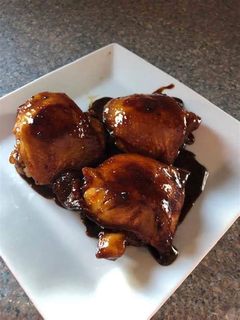 Japanese Style Glazed Chicken Thighs Just A Pinch Recipes