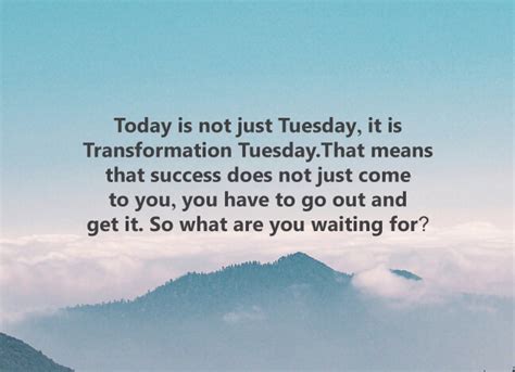Tuesday Work Quotes