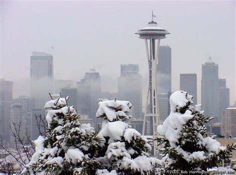 Seattle In Winter Seattle Winter Seattle Washington State