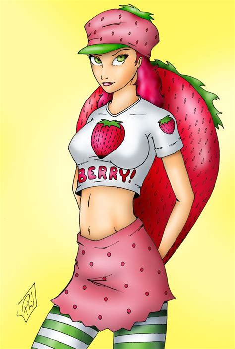 Strawberry Shortcake Finished And Colored Please Visit My Facebook Page Adult Cartoons