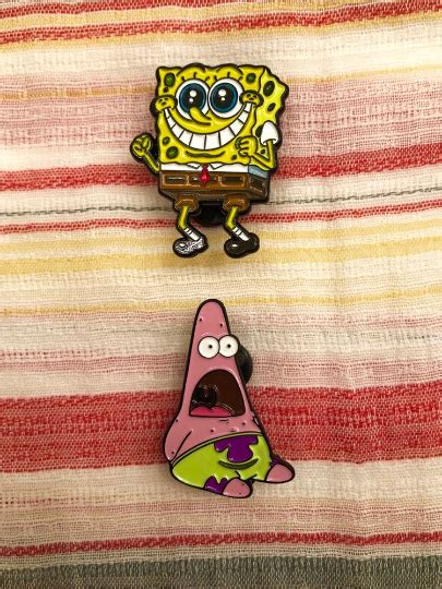 Spongebob Squarepants Pin Set Ebay