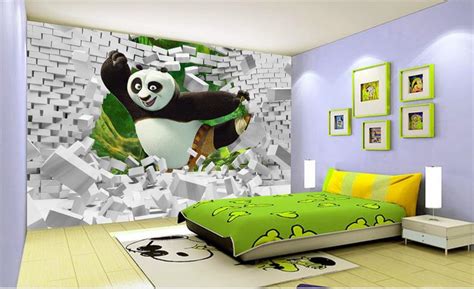 ❤ get the best wallpapers for kids on wallpaperset. custom 3d photo wallpaper mural kids room 3D Panda out ...