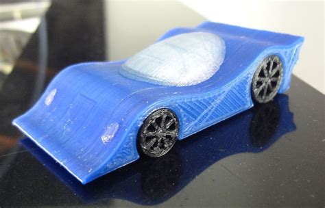 3d Printed 4 Colors Can Am Style Race Car By Immaginaecrea Pinshape