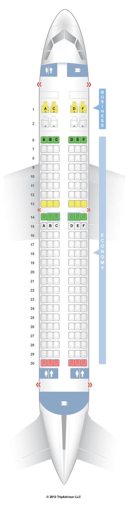 Seatguru Seat Map Aeroflot Airbus A320 320 V2