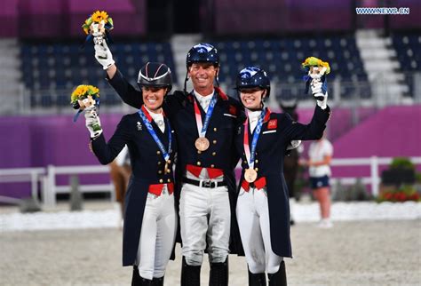 Germany Wins Equestrian Dressage Team At Tokyo Olympics Xinhua