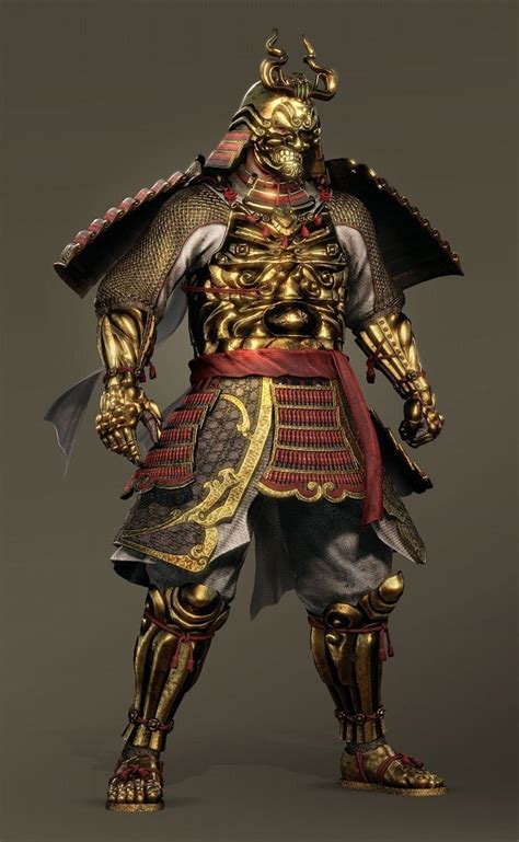Nioh Golden Armor By Momijihayabusa On Deviantart