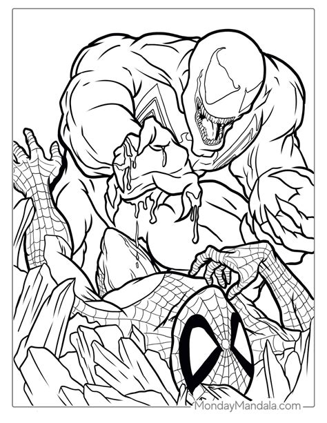 40 Spider Man Coloring Pages Free Pdf Printables