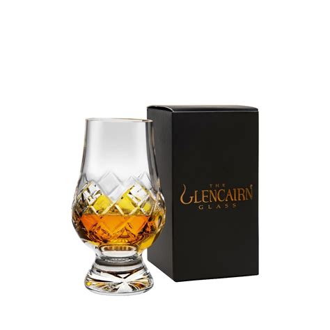 Glencairn Whisky Glass Crystal Cut The Whisky Shop