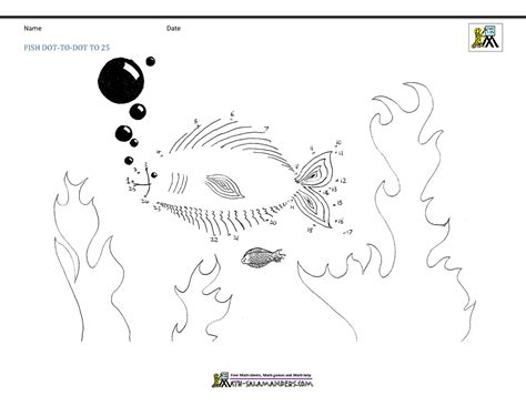 Activity printable for kids and adult. Dot to Dot Printable up to 30