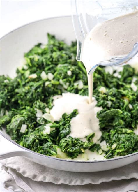 Healthy Creamed Spinach Vegan And Paleo Detoxinista