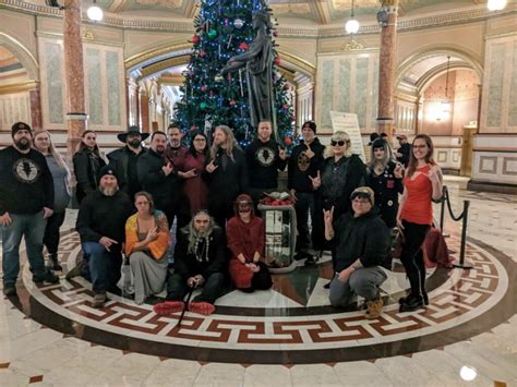 Satanic Temple Adds ‘serpent Of Genesis To Capitol Rotunda Holiday